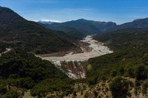 Landschaften aus dem Naturpark Tzoumerka foto