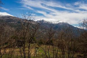 Landschaften aus dem Naturpark Tzoumerka foto