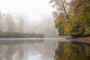 lettische Herbstlandschaft foto