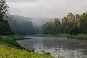 Landschaften Lettlands im Sommer foto