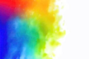 Grunge-Hintergrund mit Aquarellfarbe spritzt foto