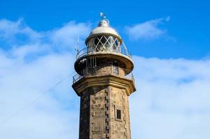 leuchtturm am westpunkt der kanarischen insel faro de orchilla foto