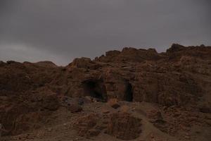 Höhlen in der Wüste foto