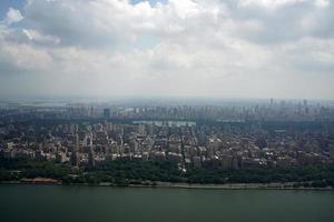 new york city manhattan hubschraubertour luftstadtbild foto