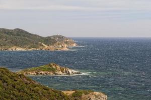 sardinien römisches schloss nuraghenturm foto