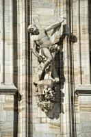 Mailand 2005 Expo Hauptstadt Kathedrale Statue Detail foto