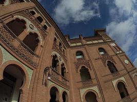 Plaza de Toros de Las Ventas Stierkampfarena, Madrid, Spanien foto