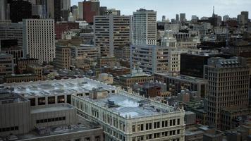 spektakuläres Luftpanorama der Stadt foto