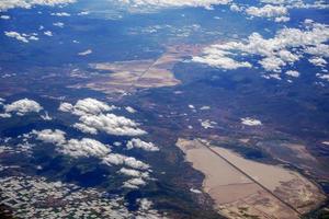 guadalajara jalisco luftpanorama landschaft aus dem flugzeug foto