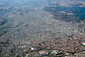 mexiko stadt luftbild stadtbild panorama foto