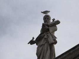 Petersdom Vatikanstadt Rom Außenansicht foto