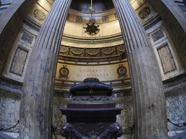 Grab von König Umberto im Pantheon in Rom, 2022 foto