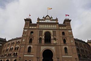 Madrid Plaza de Toros Stierkampf historische Arena Las Ventas foto