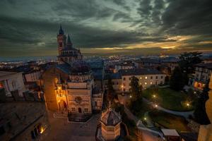 basilika santa maria maggiore beleuchtet foto