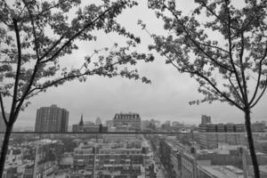 Baltimore-Blick vom Balkon der juristischen Fakultät foto