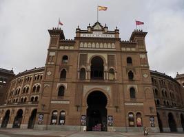 Madrid Plaza de Toros Stierkampf historische Arena Las Ventas foto