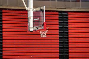 keine menschen basketballplatz detail foto