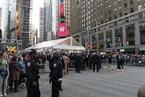 New York, USA - 7. Mai 2019 - Premiere von Detektiv Pikachu auf dem Times Square foto