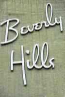 Beverly Hills Los Angeles Zeichen foto