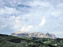 dolomiten berge badia talblick panorama foto