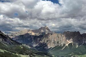 dolomiten cortina d'ampezzo luftbild panorama foto