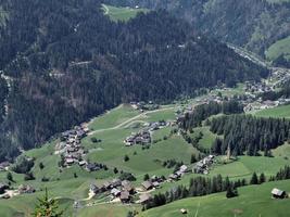 dolomiten berge badia talblick panorama foto