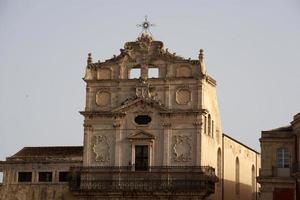 ortigia syrakus sizilien italien historische barocke kathedrale detail foto