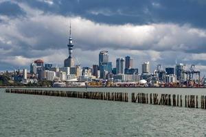 auckland neuseeland stadtbild ansicht panorama foto