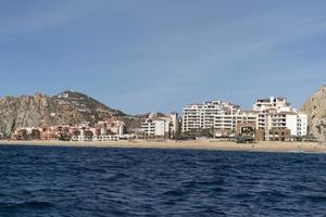 Cabo San Lucas Blick vom Meer Pazifischer Ozean foto