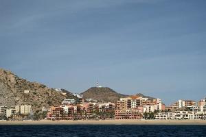 Cabo San Lucas Blick vom Meer Pazifischer Ozean foto