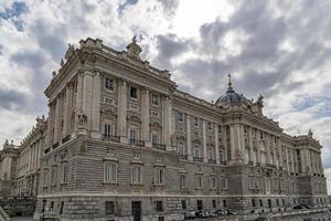 madrid königspalast panorama foto