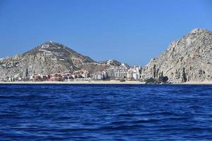 Cabo San Lucas Blick vom Pazifischen Ozean foto