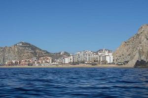 Cabo San Lucas Blick vom Pazifischen Ozean foto