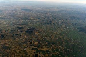 mexiko guadalajara felder und vulkane luftbild panorama landschaft foto