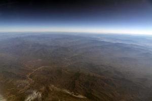 mexiko guadalajara felder und vulkane luftbild panorama landschaft foto