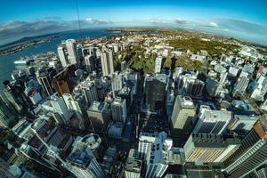 auckland neuseeland luftbild panorama stadtbild foto