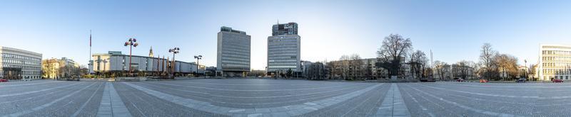 ljubljana parlamentsgebäude hauptplatz panoram foto