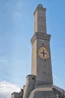 Leuchtturm Lanterna Genua Stadt Italien Symbol foto