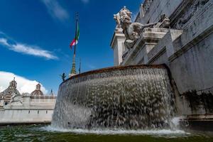 rom unbekannter soldat vittoriano palast brunnen foto