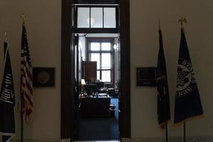 washington dc, usa - 29. april 2019 - innenraum des russel senate bulding - senator room foto