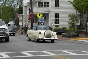 st. michales, md - usa - 26. april 2019 - oldtimerparade foto