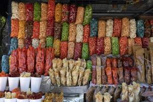 mexikanische Chips viele Farben foto