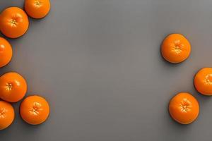 saftige und süße frische Orangenfrucht mit hohem Vitamin-C-Gehalt foto