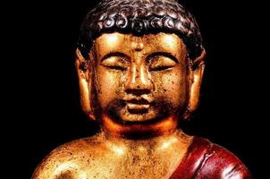 Buddha-Miniatur-Nahaufnahme foto