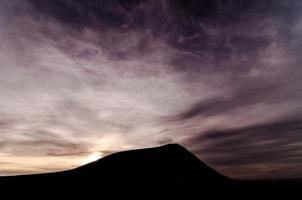 Blick auf die Berge foto