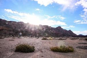 wunderschöne Wüstenlandschaft foto