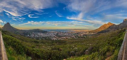 Panorama von Kapstadt vom Tafelberg foto