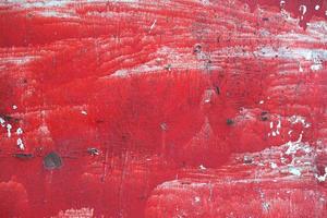alter rostiger roter Eisenhintergrund. abblätternde Farbe. foto