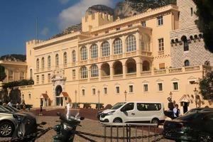 Monaco im Jahr 2017. Blick auf den königlichen Palast foto