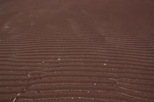 roter sand in schottland foto